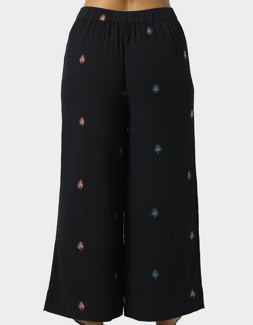 O'NEILL Rhodes Palm Womens Beach Pants - BLACK
