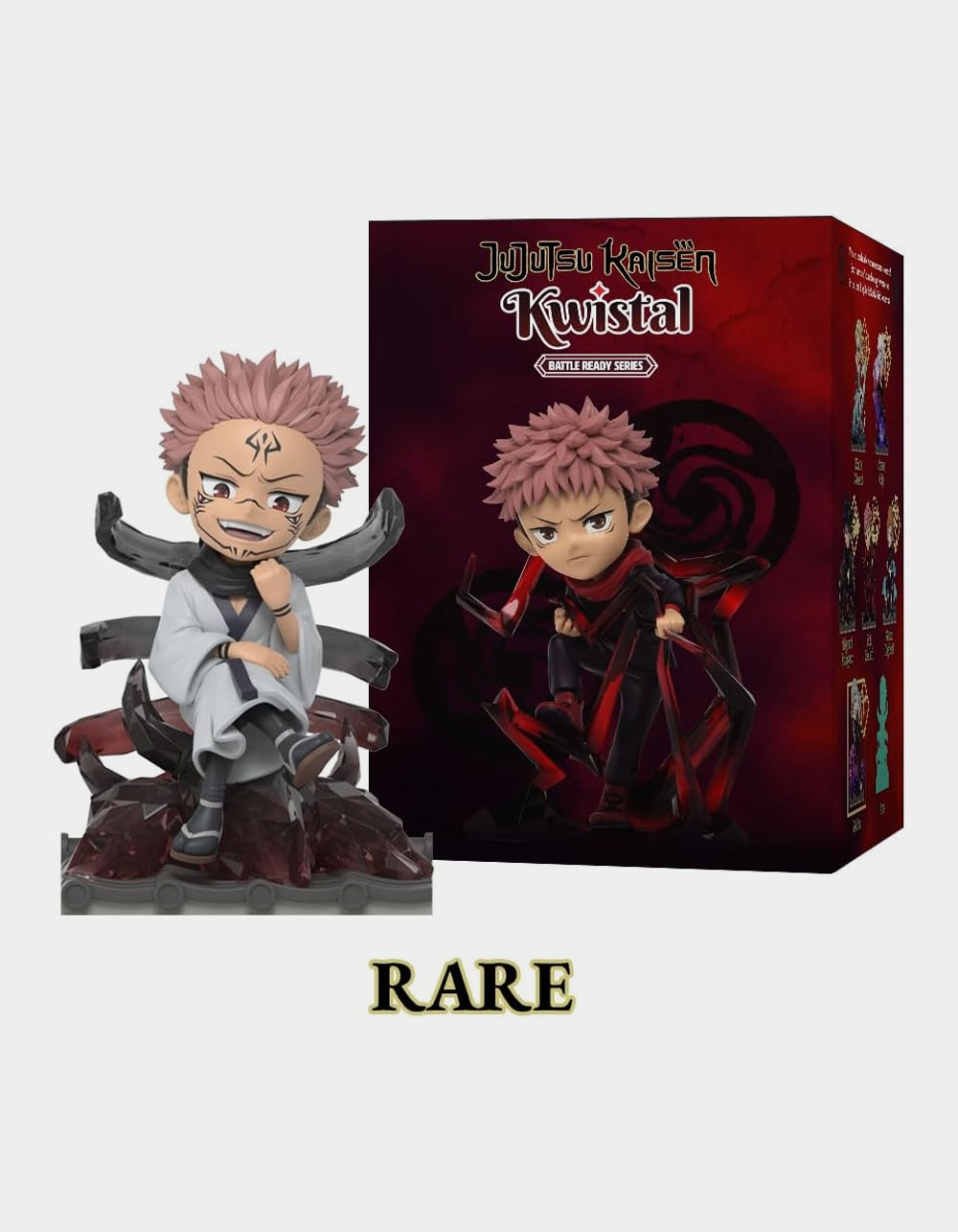 JUJUTSU KAISEN Kwistal Fwenz Battle Ready Collectible Figure Blind Box - ASST