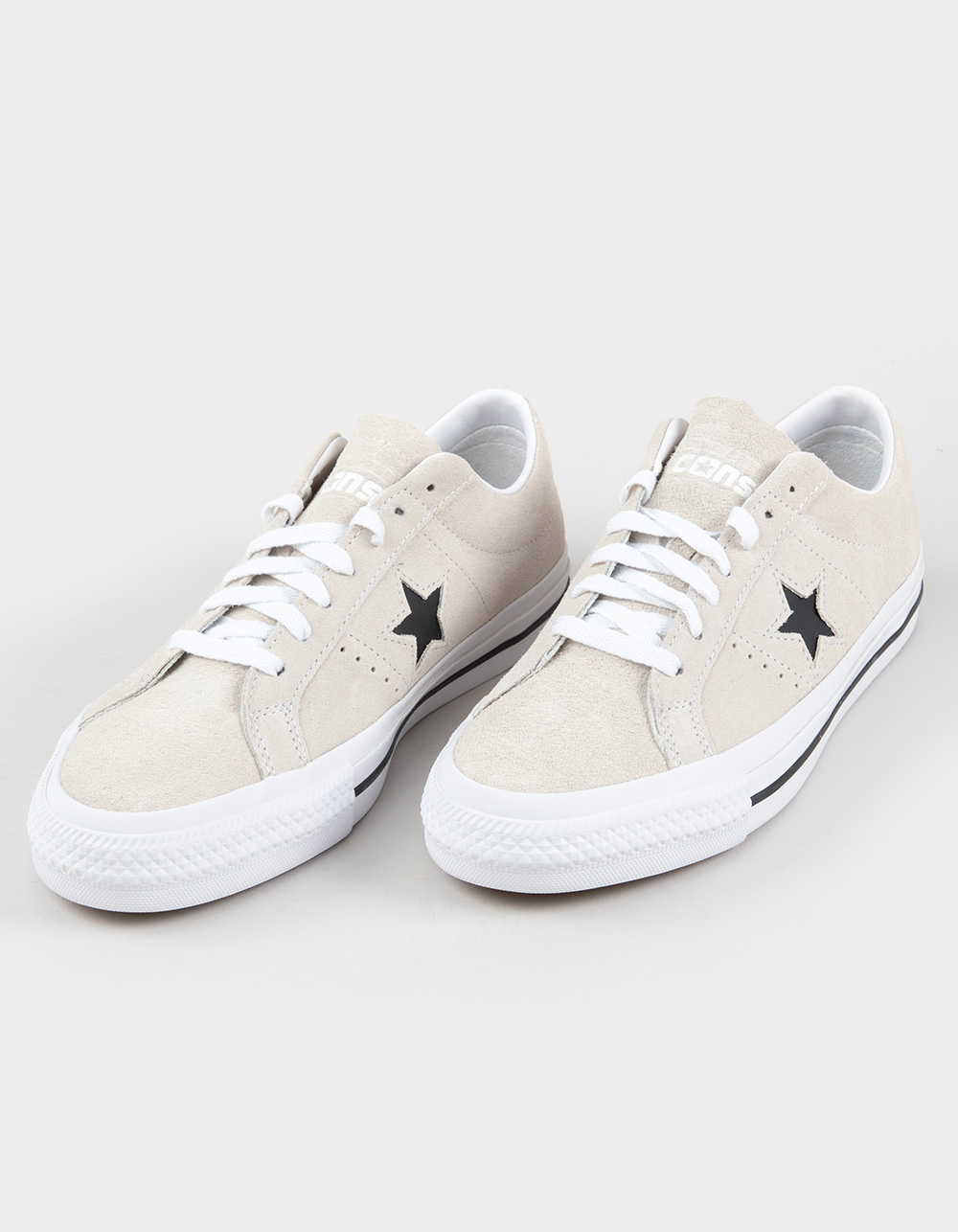 CONVERSE One Star Pro Suede Mens Shoes - OFF WHITE
