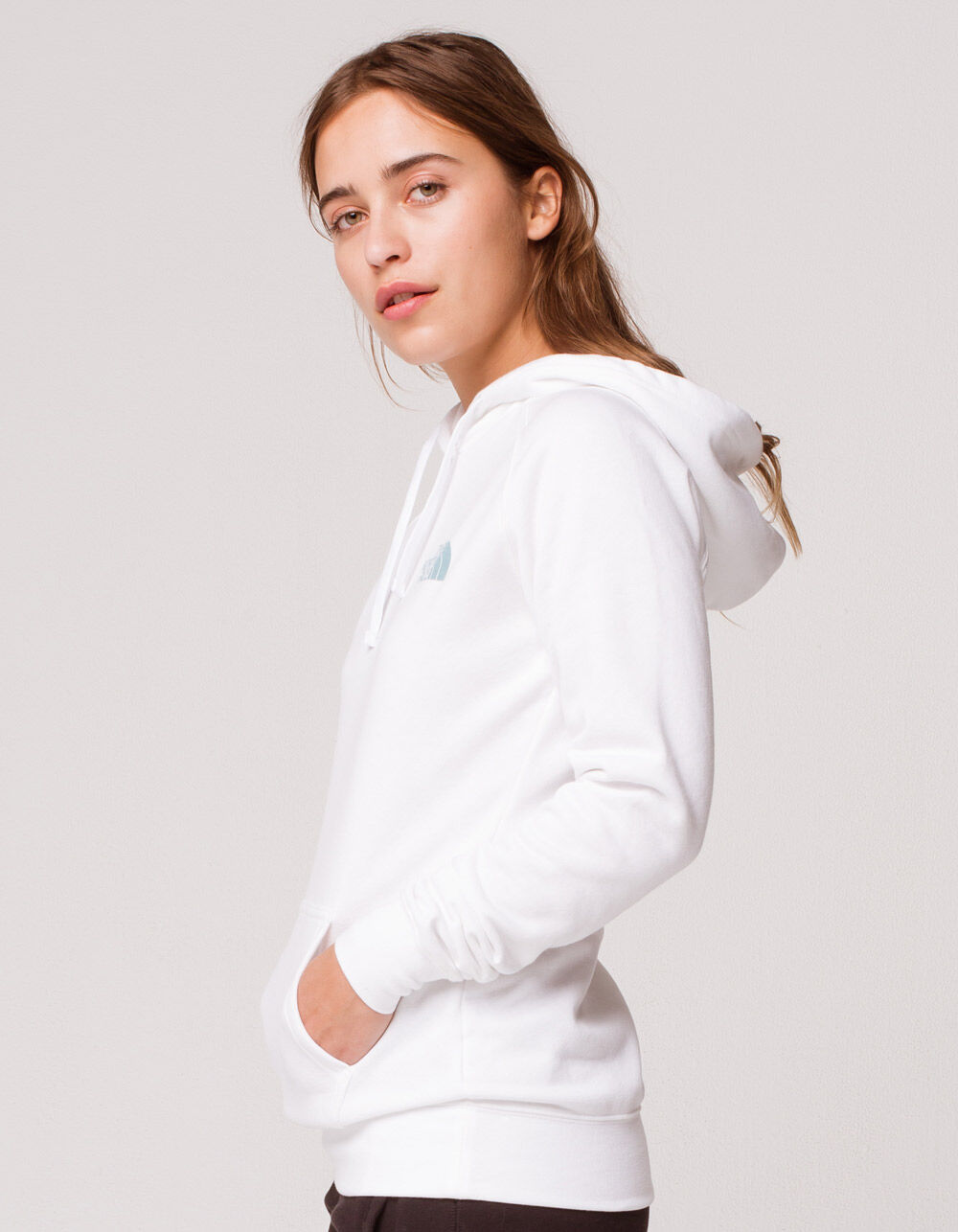THE NORTH FACE Poppy Half Dome Womens Hoodie - WHITE | Tillys