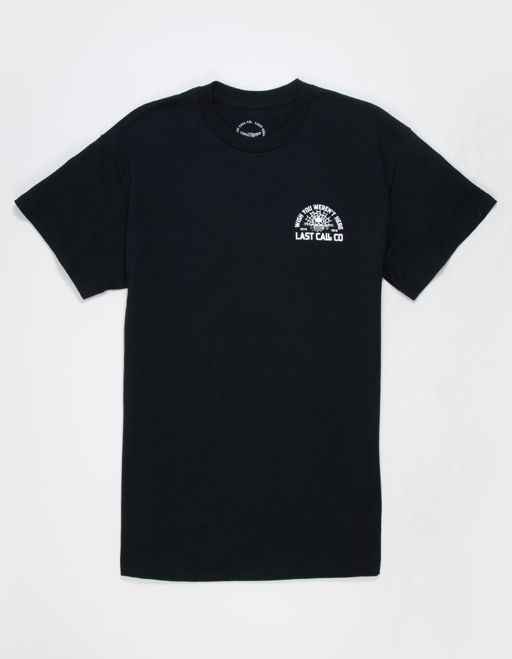 LAST CALL CO. Wish Badge Mens Tee - BLACK