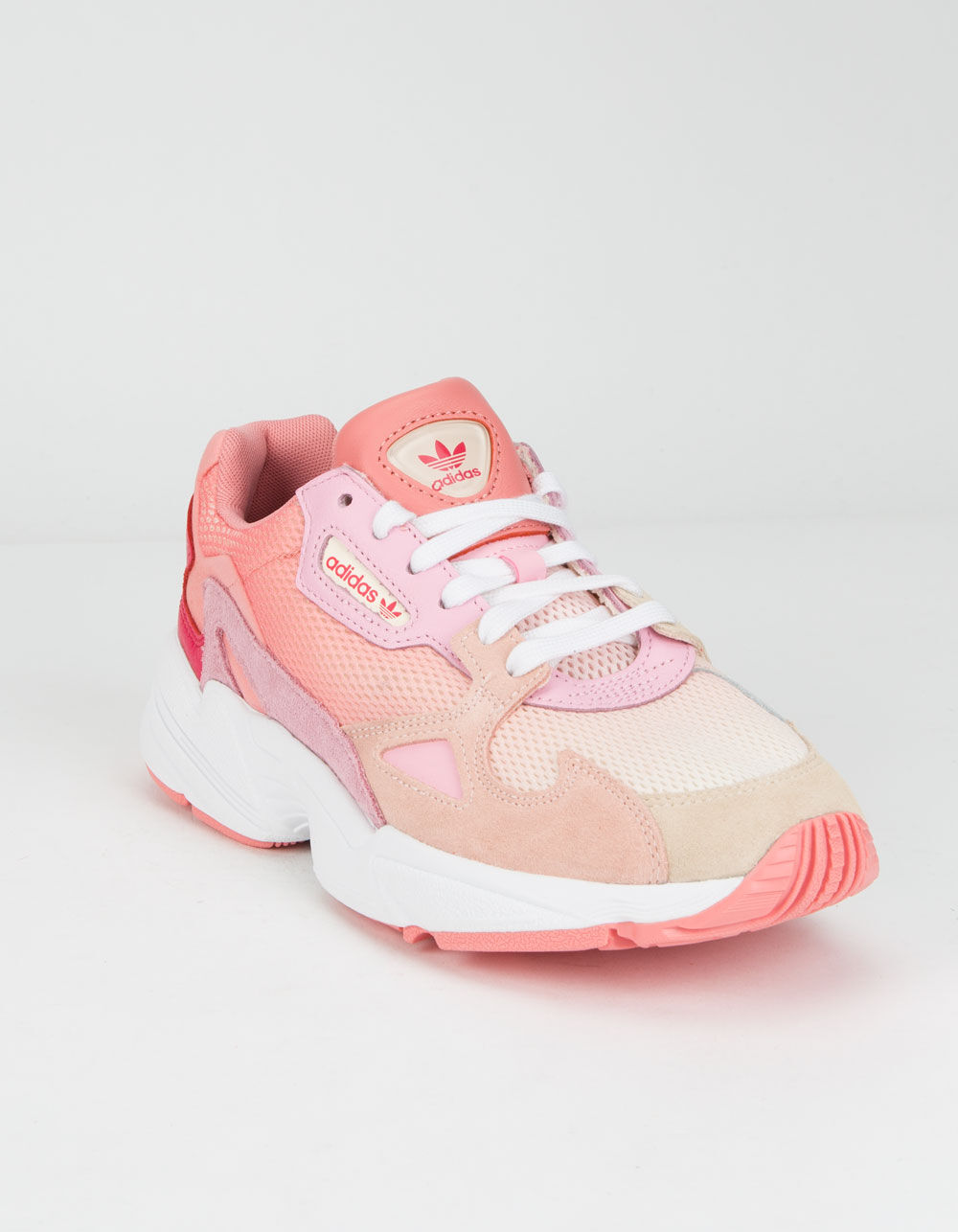 ADIDAS Falcon Ecru Tint & Icey Pink Womens Shoes image number 1