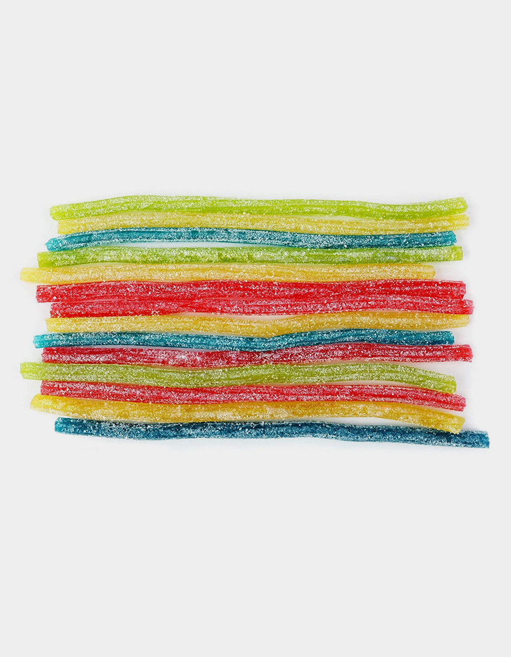SOUR PUNCH Rainbow Straws Assorted Flavors Sour Candy MULTI Tillys