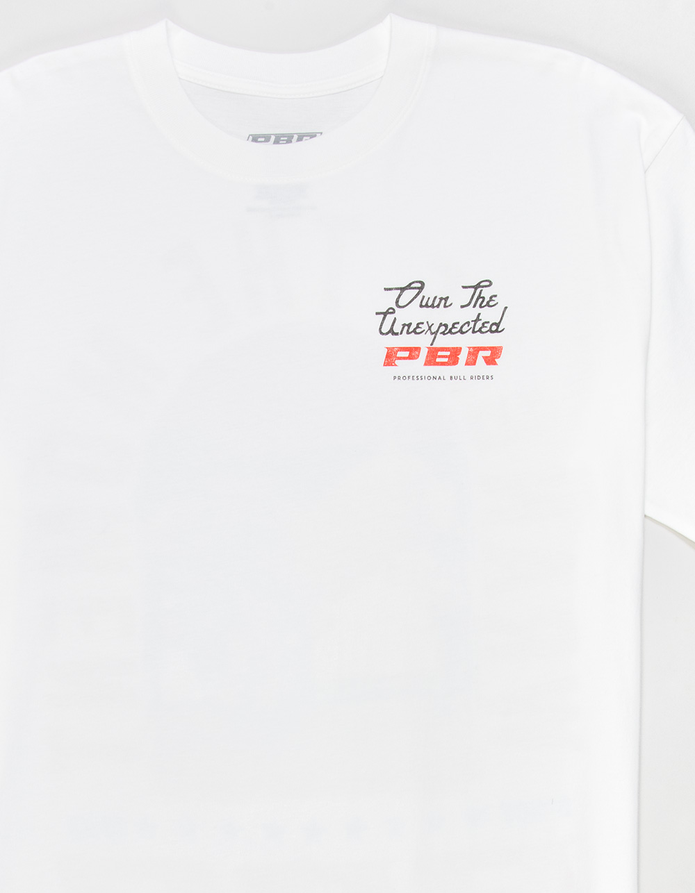 PROFESSIONAL BULL RIDERS Unexpected Mens Tee - WHITE