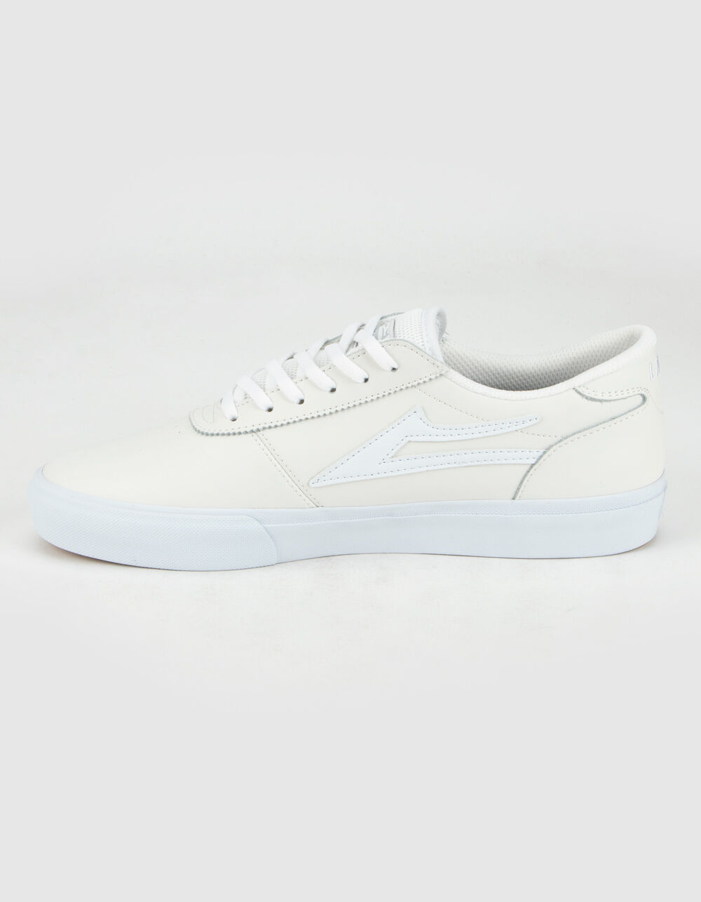 LAKAI Manchester Leather Mens Shoes WHITE Tillys