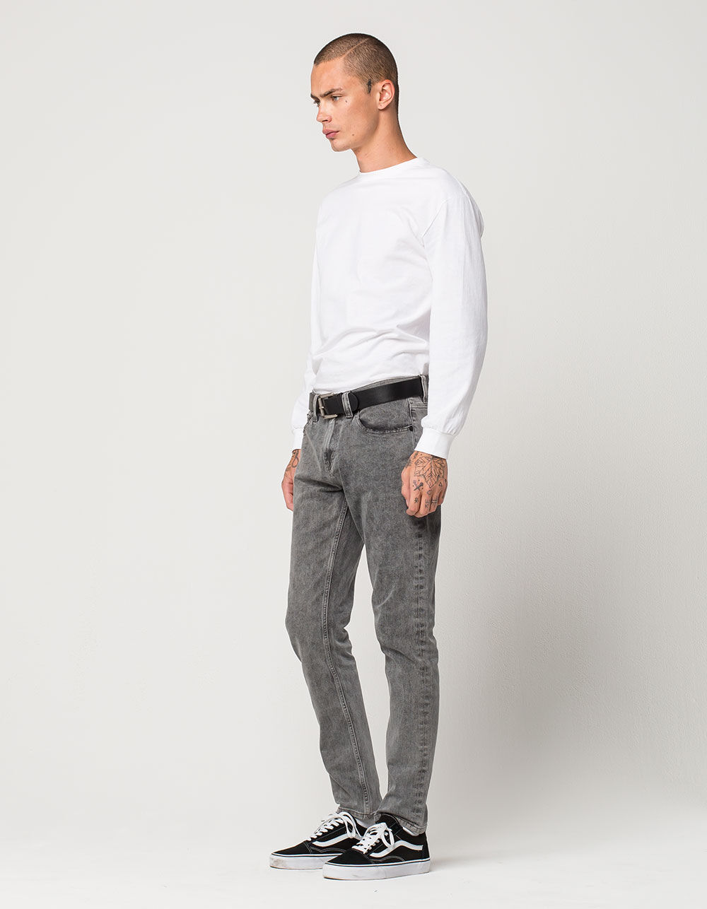 RSQ Toronto Slim Tapered Stretch Mens Jeans image number 4