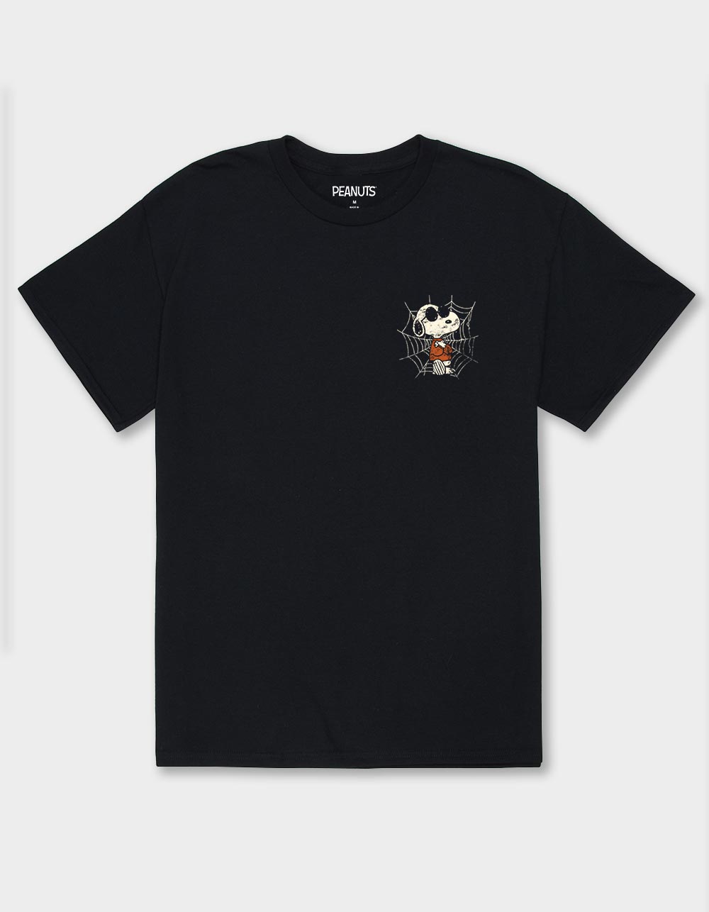 PEANUTS Joe Cool Web Unisex Tee - BLACK