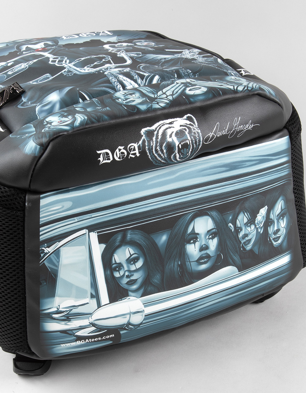 DGA Homies Clowning Backpack - BLACK COMBO