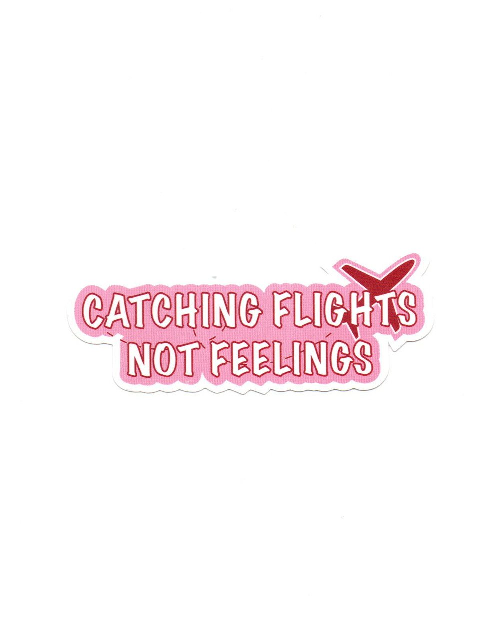 Catching Flights Sticker