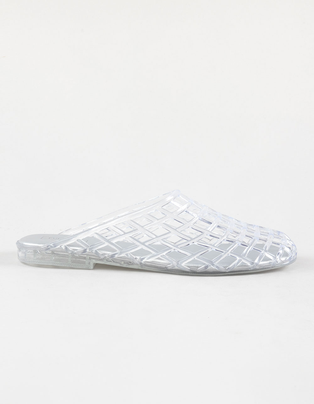 FULL TILT Misha Womens Jelly Mules - CLEAR