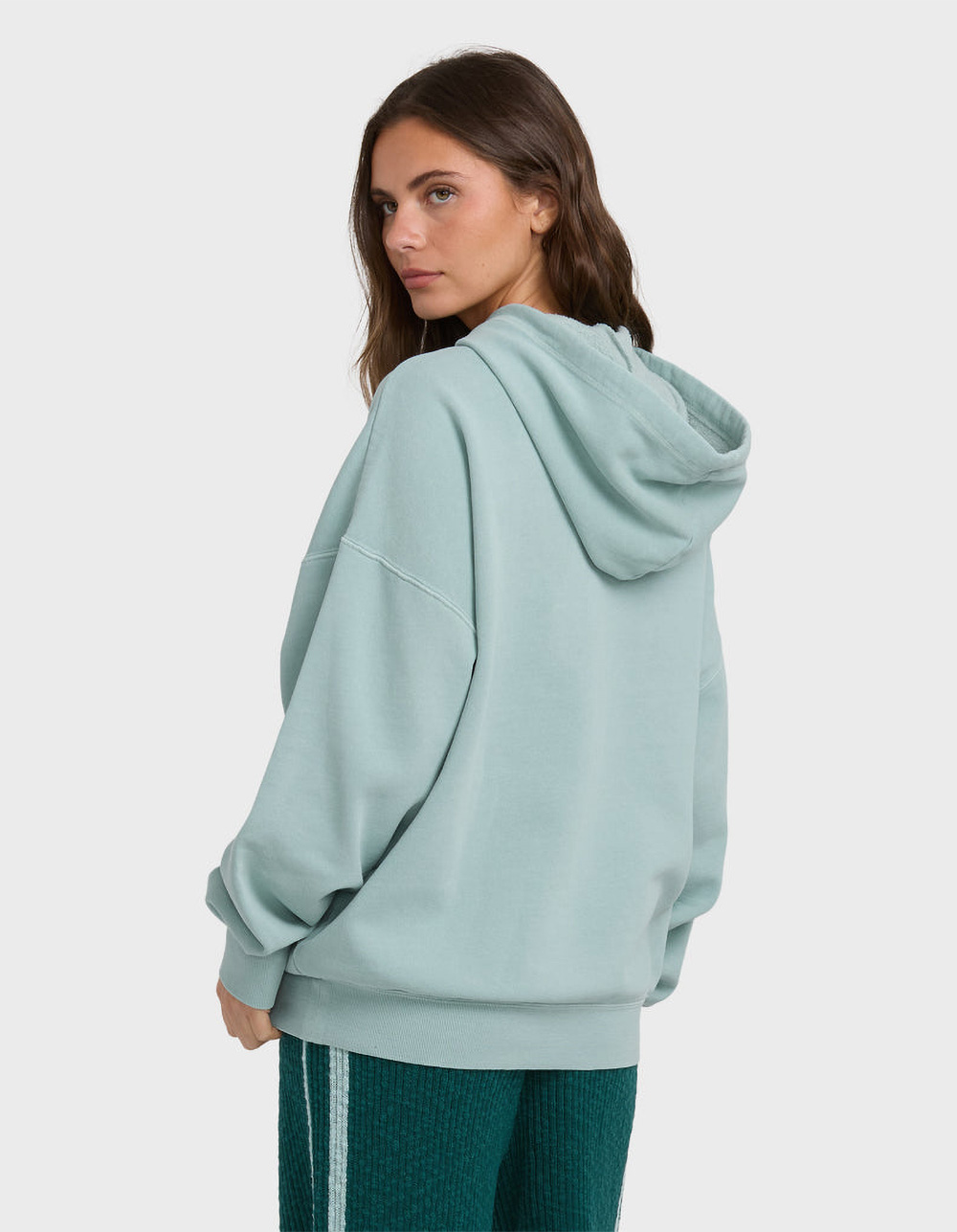 BILLABONG Game Time Womens Hoodie - LIGHT BLUE