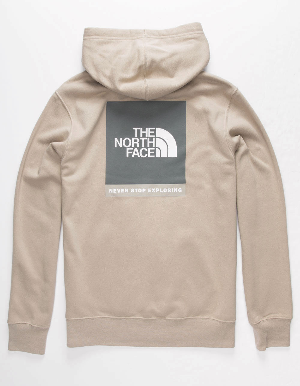 THE NORTH FACE Red Box Explorer Beige Mens Hoodie image number 0