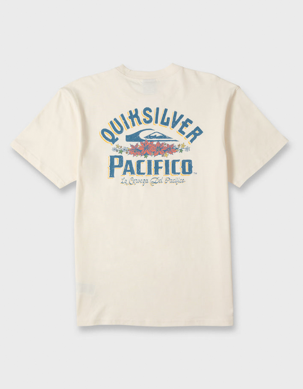 QUIKSILVER x Pacifico Signage Mens Tee - OFF WHITE