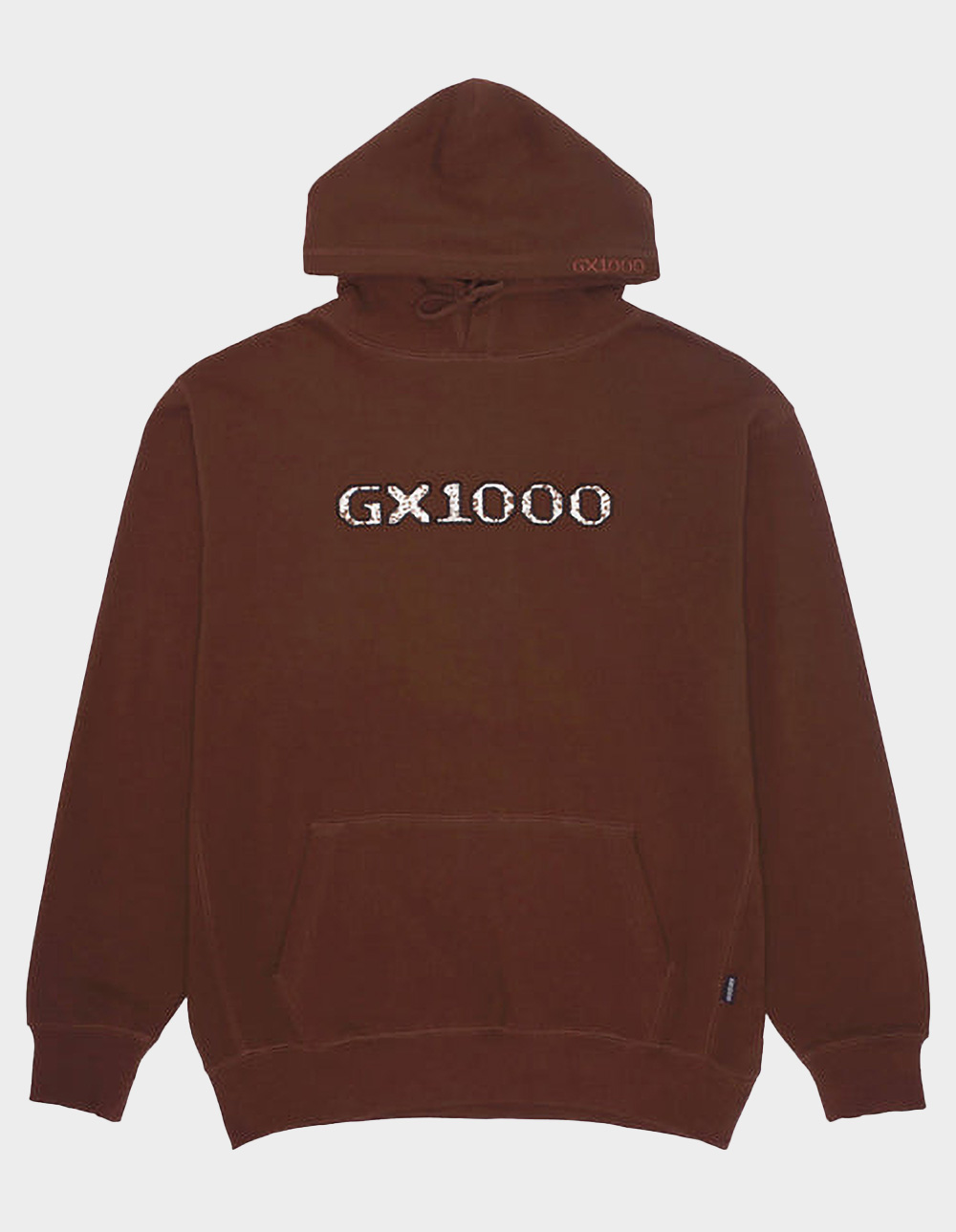 GX1000 OG Logo Mens Hoodie - BROWN