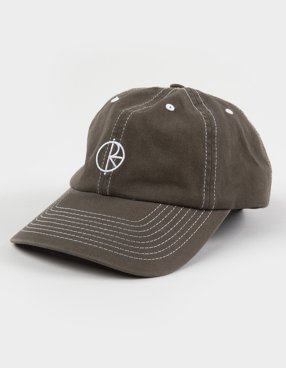 POLAR SKATE CO. Sai Contrast Strapback Hat - OLIVE