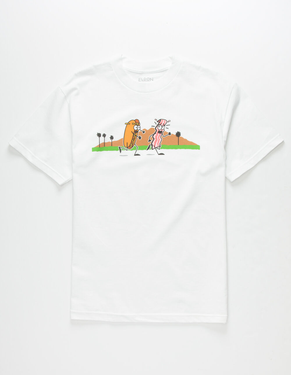 ELDON The Edibles Street Dog Mens TShirt WHITE Tillys