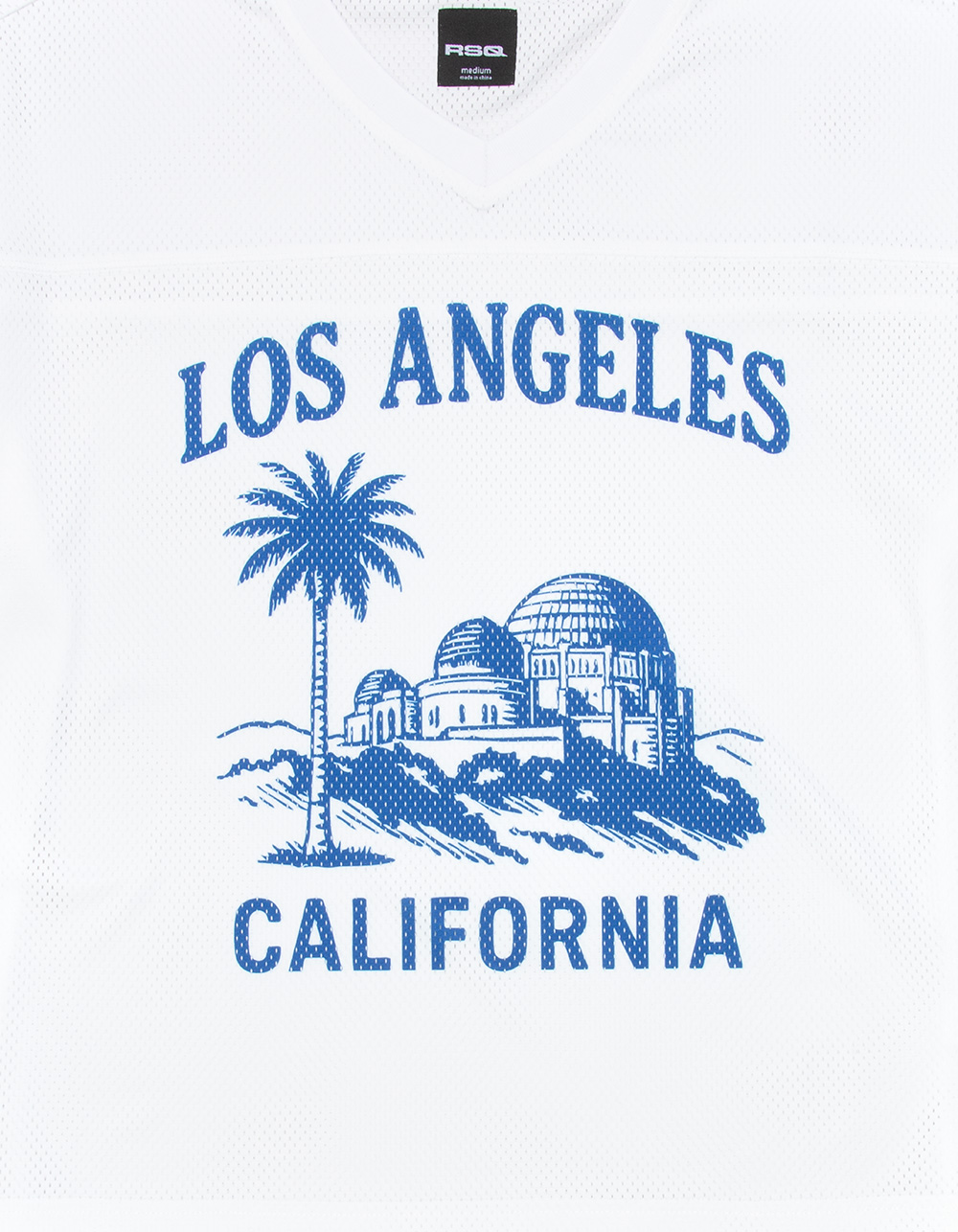 RSQ Mens Mesh Jersey - WHITE