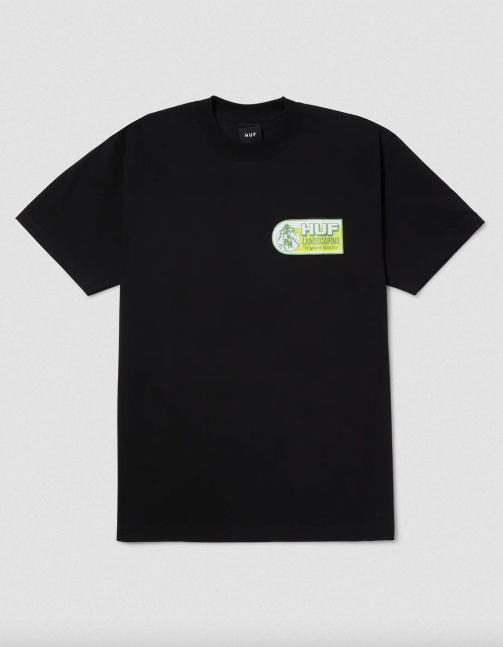 HUF Landscaping Mens Tee - BLACK