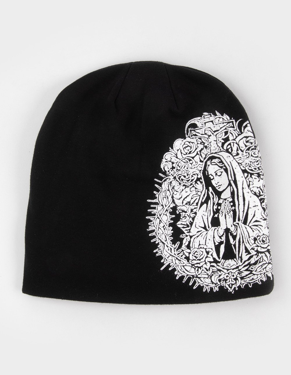 LA FAMILIA Mary Beanie - BLACK