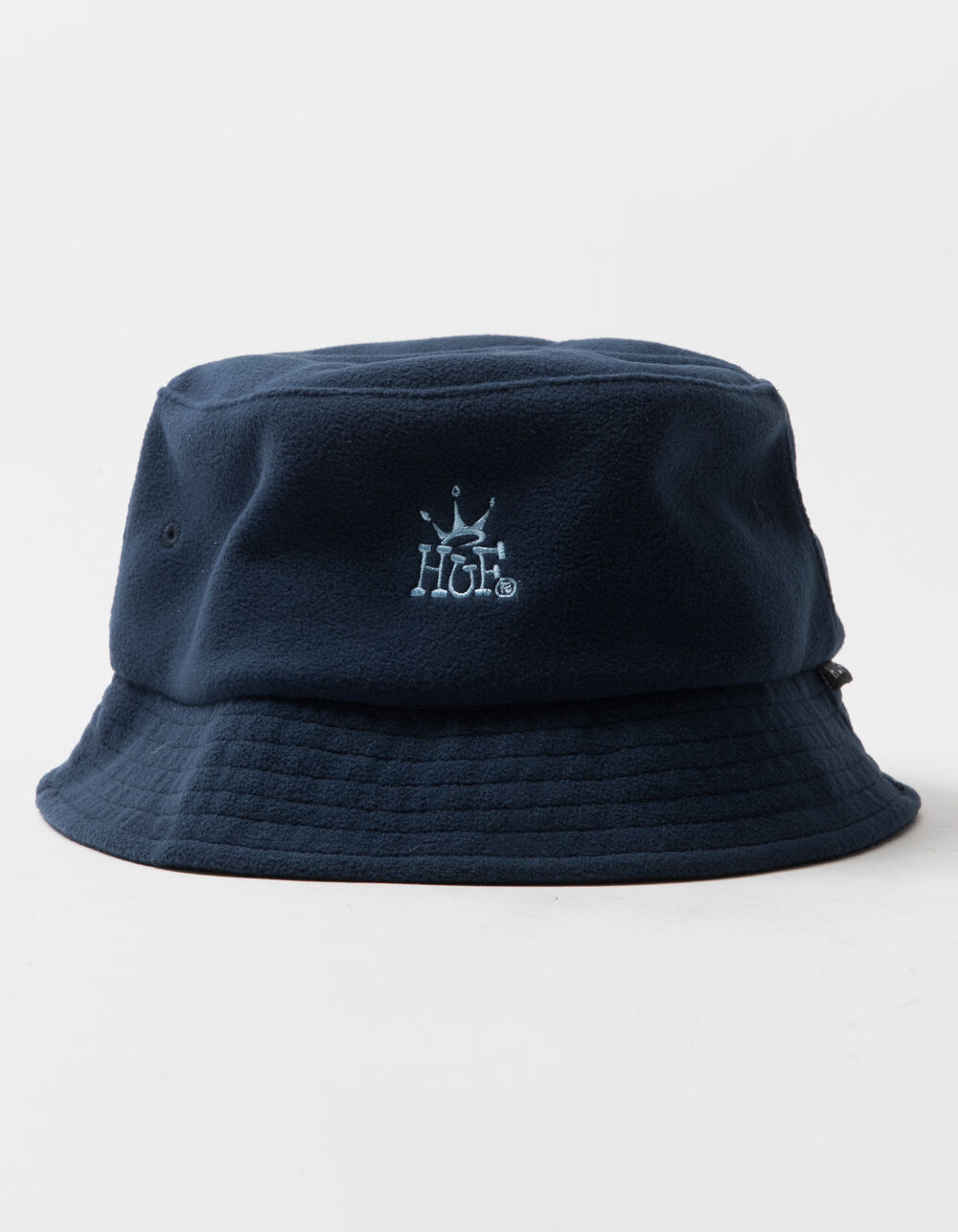 HUF Crown Polar Fleece Bucket Hat - NAVY | Tillys