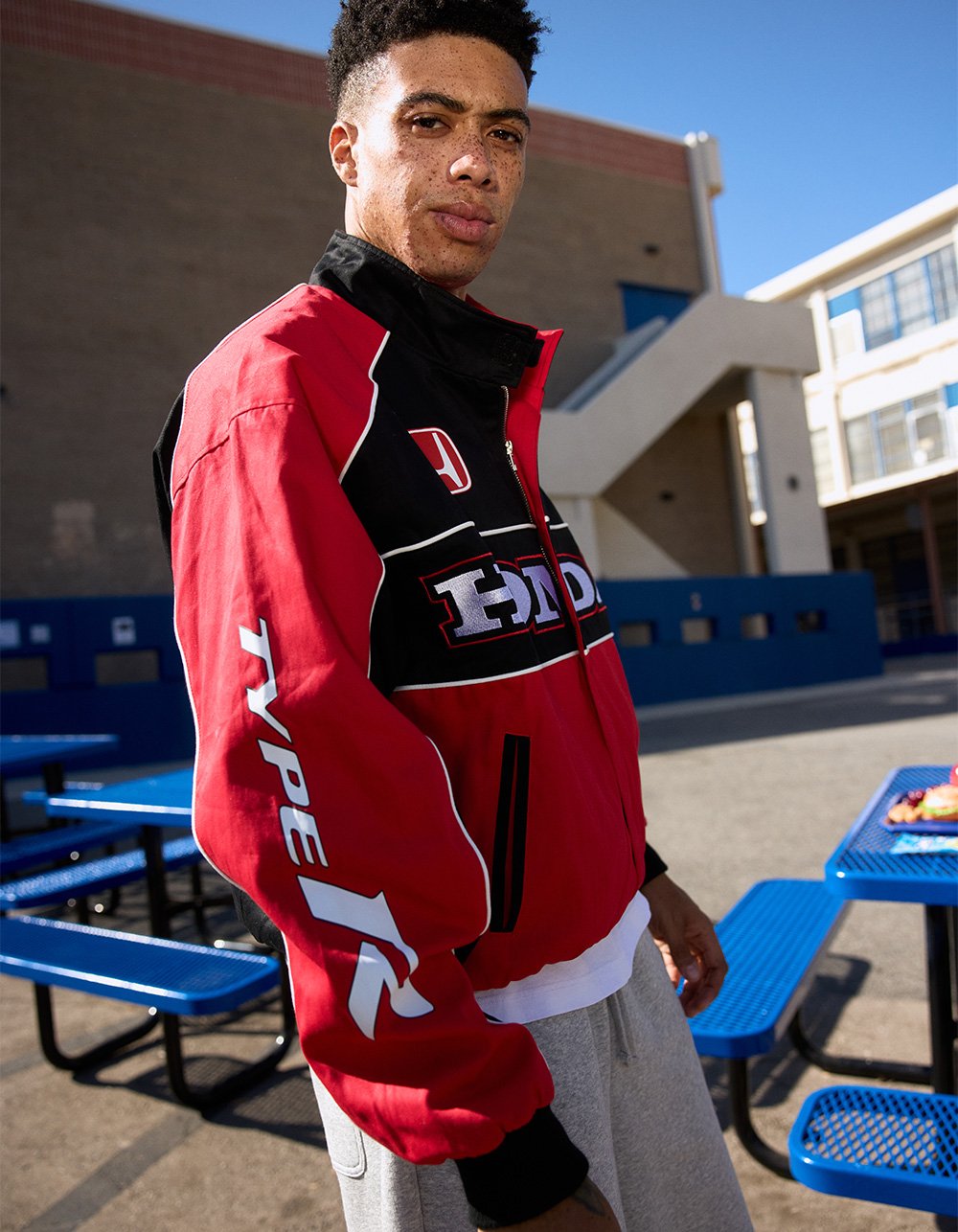 HONDA Rockit Mens Jacket - BLK/RED
