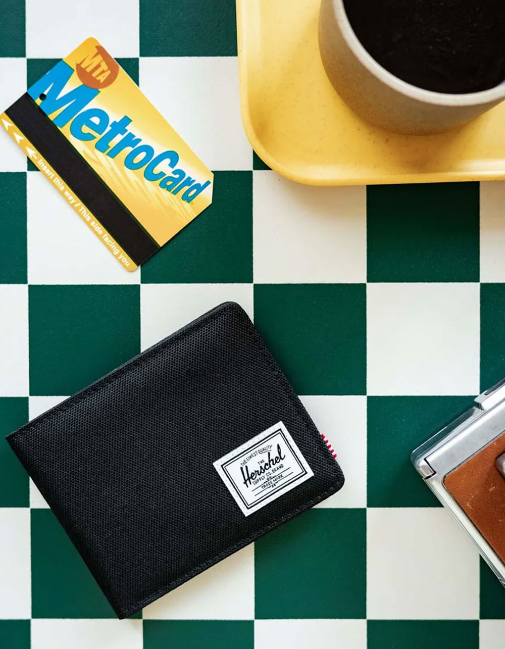 HERSCHEL SUPPLY CO. Roy Wallet - BLK/BLK