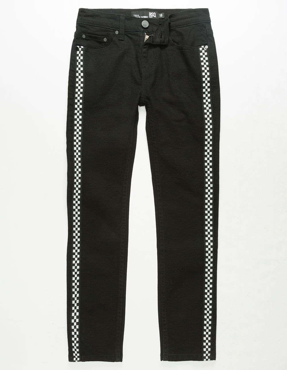 RSQ Tokyo Super Skinny Checker Boys Jeans image number 0