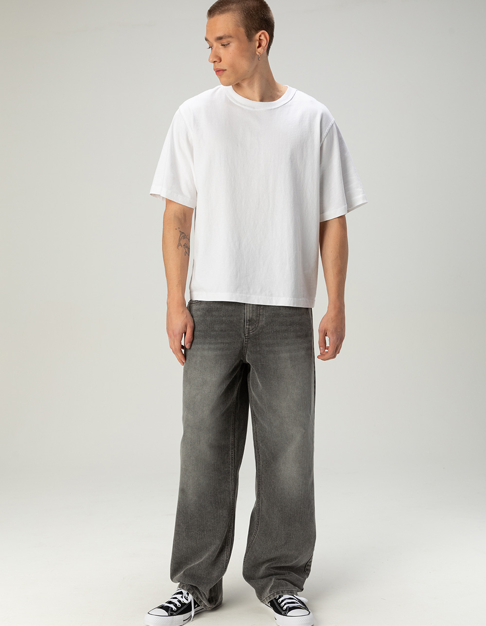 RSQ Mens Baggy Jeans - GRAY