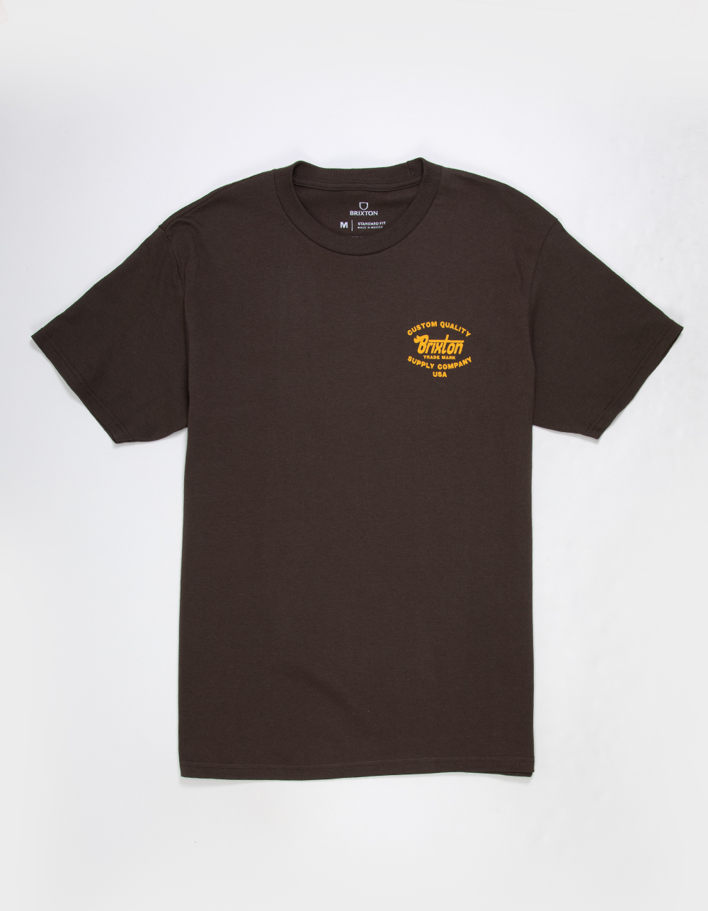 BRIXTON Glade Mens Tee - BROWN