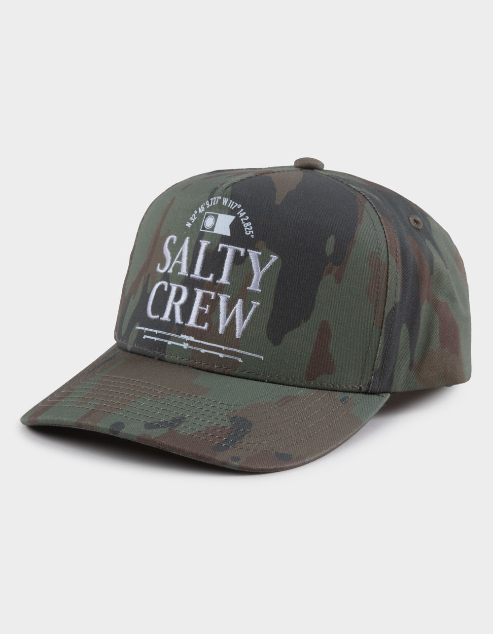 SALTY CREW Coordinates Snapback Hat - CAMO