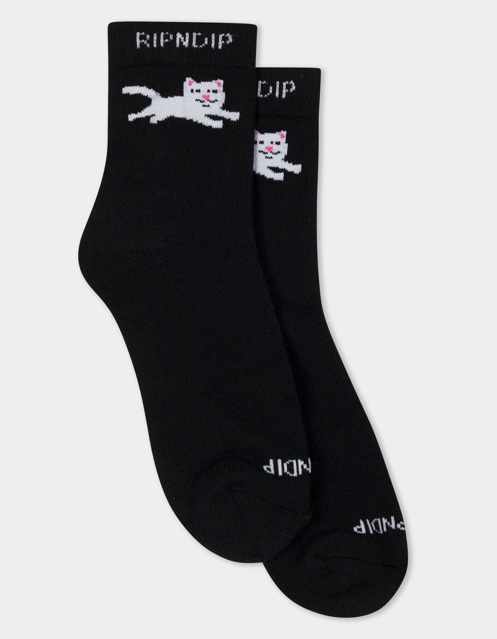 RIP N DIP Out Of This World Mid Mens Socks - BLACK