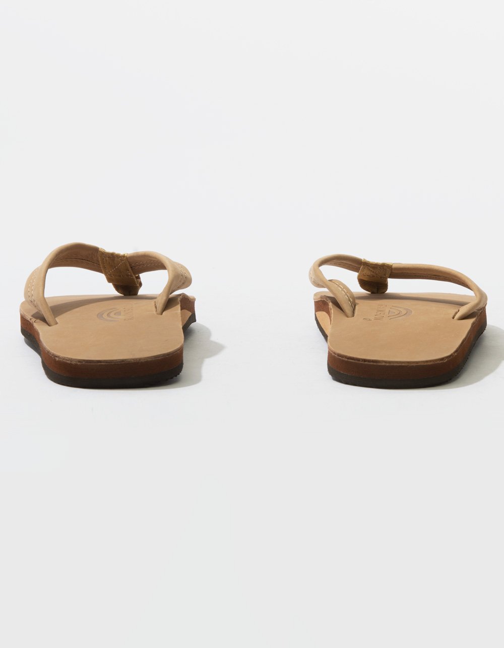 RAINBOW Premier Leather Mens Flip Flops - SIERRA BROWN