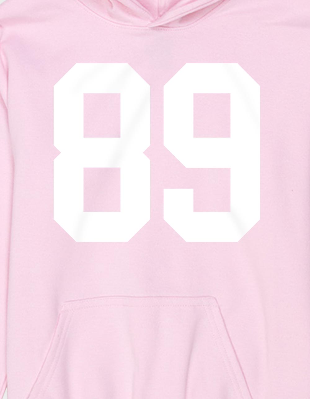 COLLEGIATE 89 Girls Hoodie - LIGHT PINK