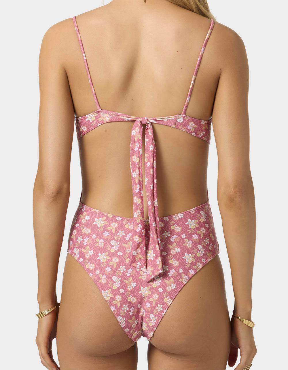 O'NEILL Camellia Floral Kailua Womens One Piece Swimsuit - MULTI