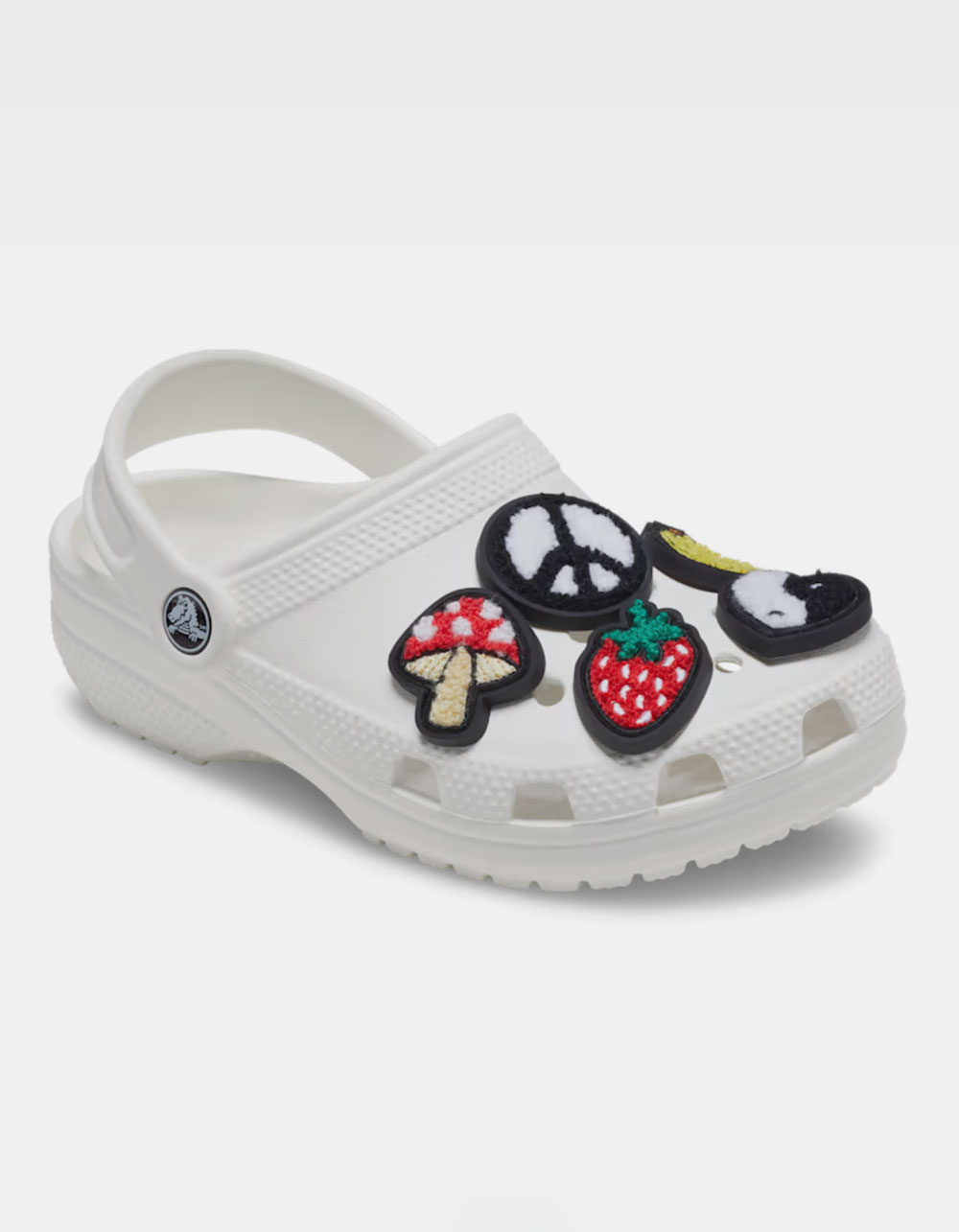 CROCS Peace & Love Tufted Patch 5 Pack Jibbitz™ Charms - MULTI