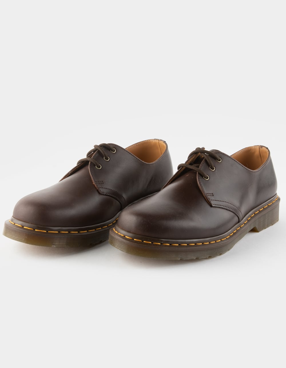 DR. MARTENS 1461 Mens Shoes - DARK BROWN