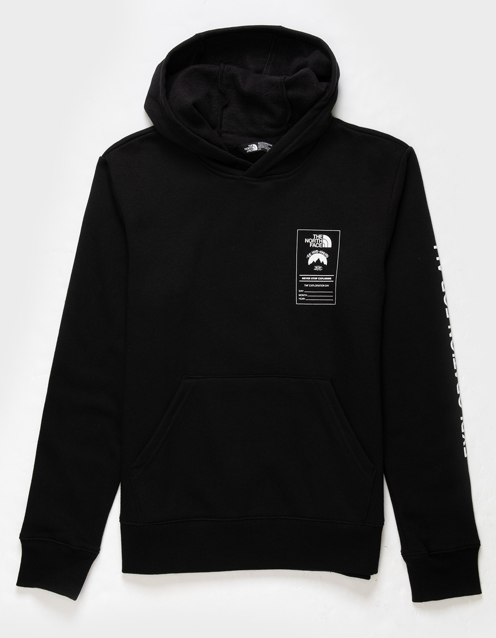 THE NORTH FACE Graphic Boys Hoodie - BLK/WHT | Tillys