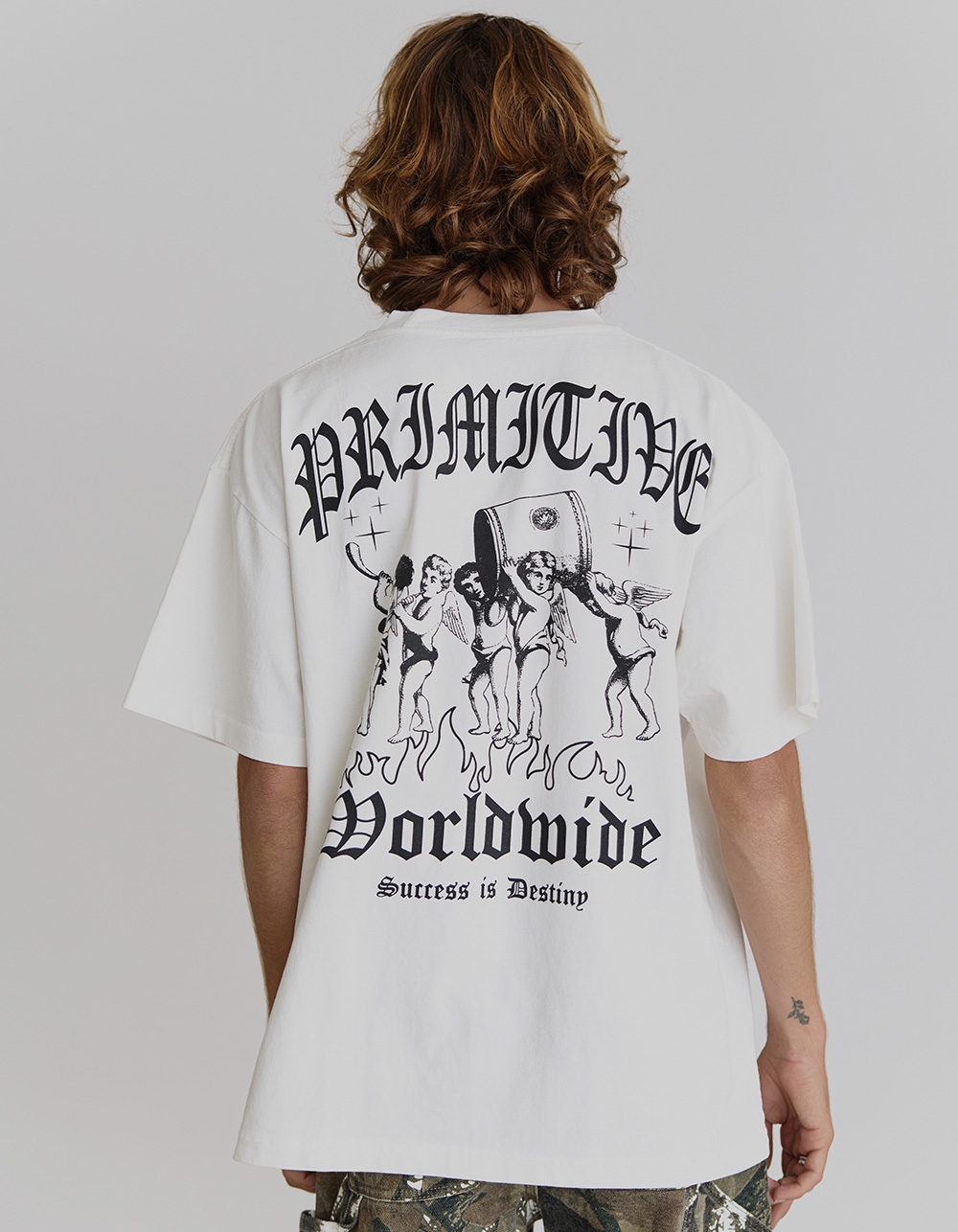 PRIMITIVE Exchange Mens Tee - WHITE