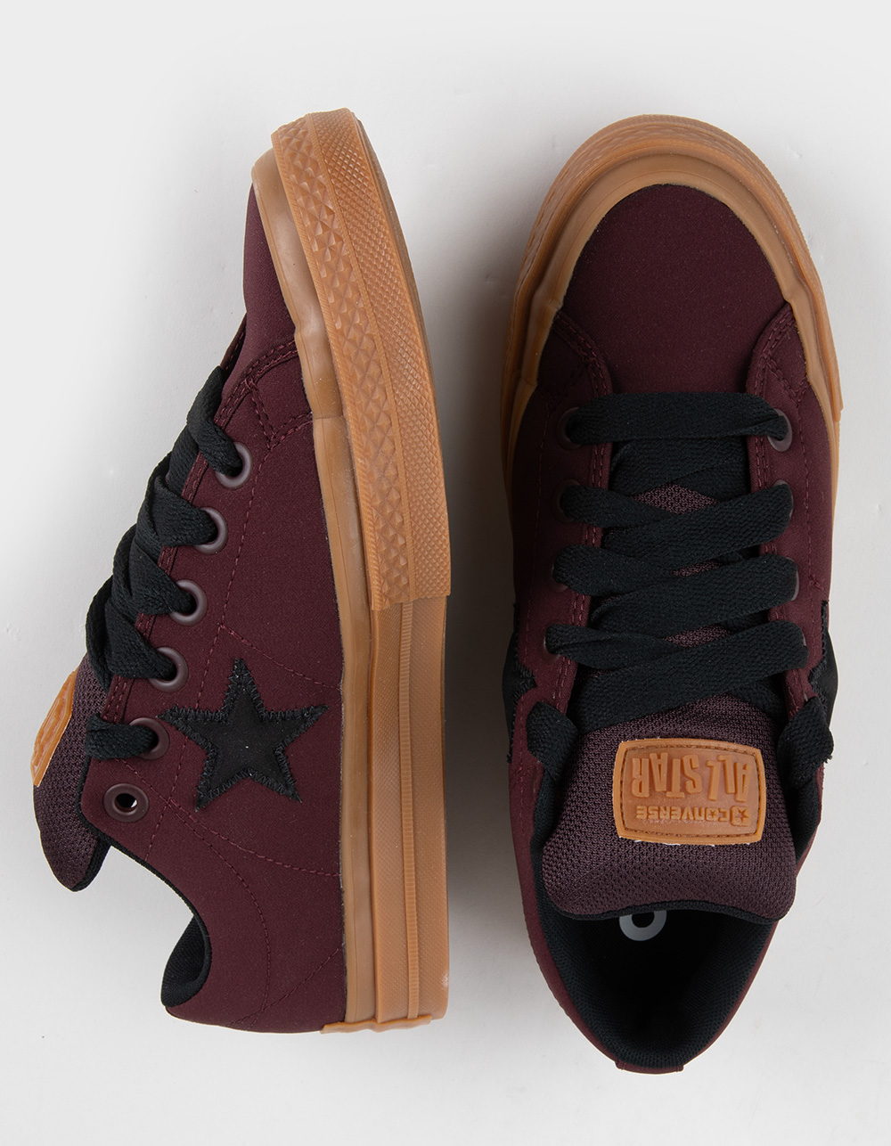 CONVERSE One Star Puff Shoes - BURGUNDY