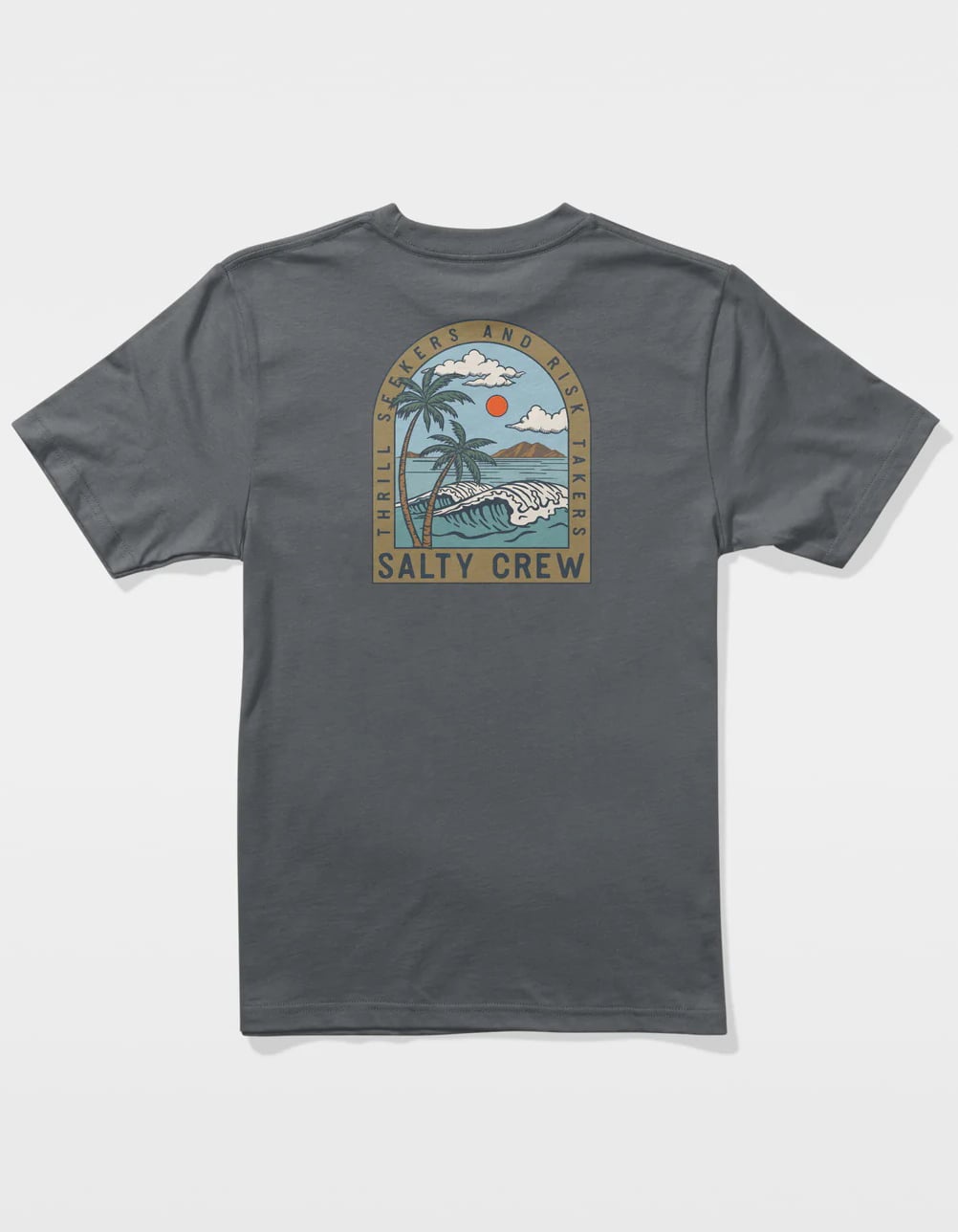 SALTY CREW Archway Mens Tee - CHARCOAL
