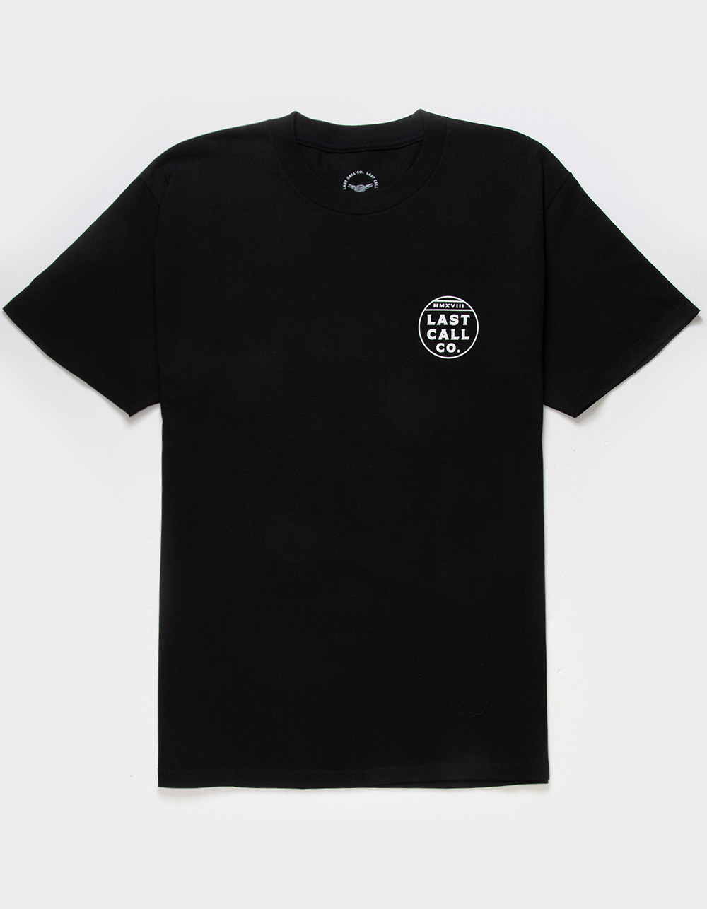 LAST CALL CO. Whiskey Bent Mens Tee - BLACK