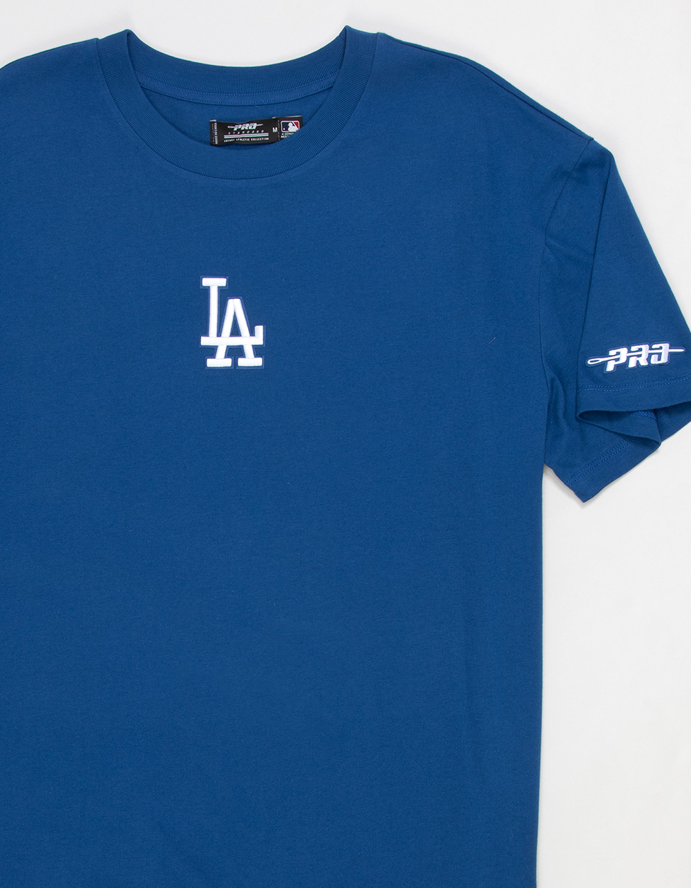 PRO STANDARD Los Angeles Dodgers Embroidered Mens Tee - ROYAL