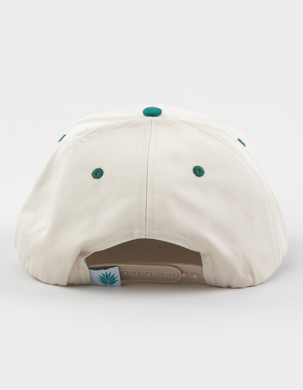 SENDERO PROVISIONS CO. Eightball Snapback Hat - WHT/GREEN