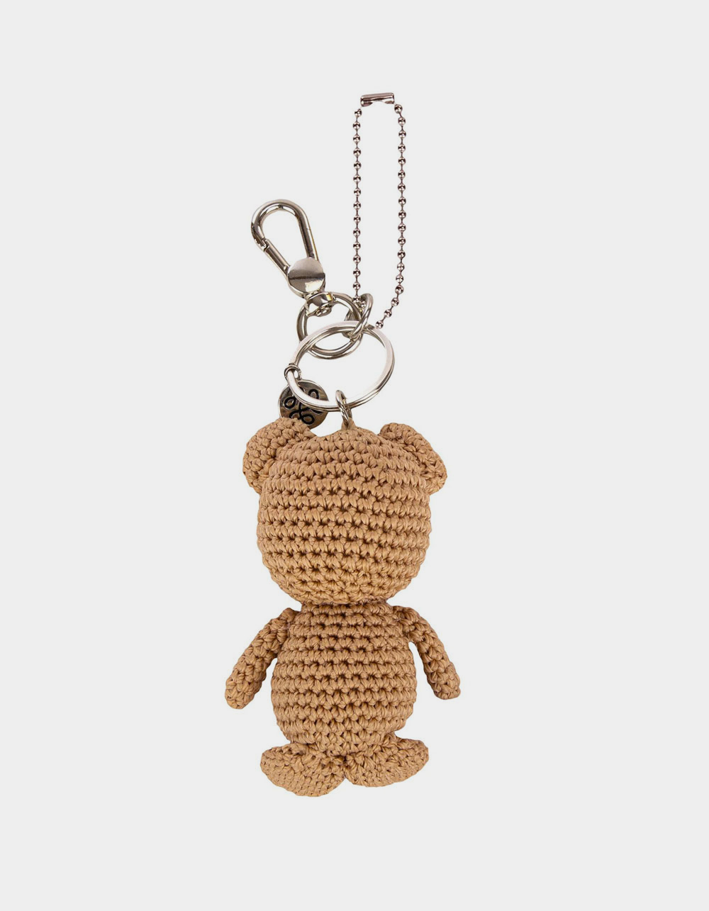 THE SAK Teddy Bear Yarnicharmz Dangle - LIGHT BROWN