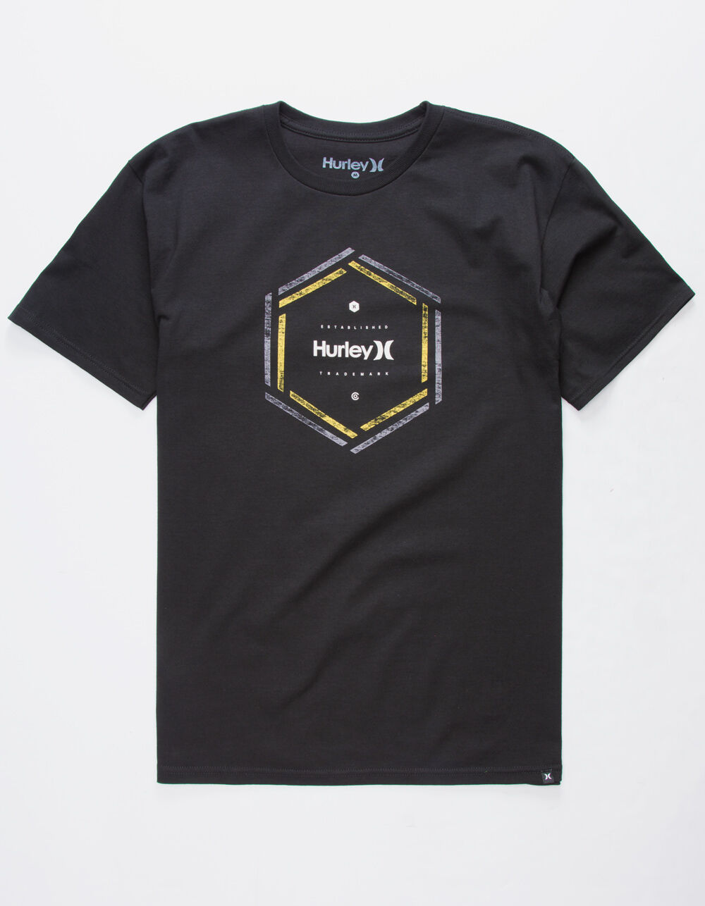HURLEY Multi Hex Mens T-Shirt image number 0