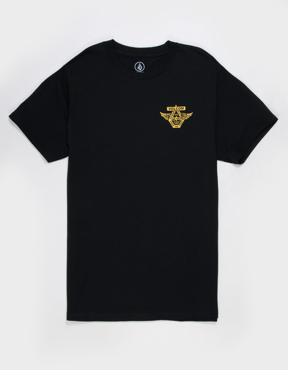 VOLCOM Oil Cap Mens Tee - BLACK