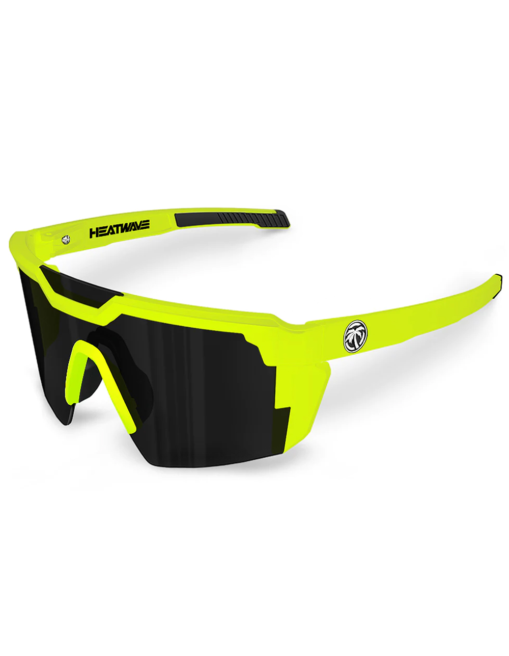 HEATWAVE Future Tech Live Wire Sunglasses NEON YELLOW Tillys