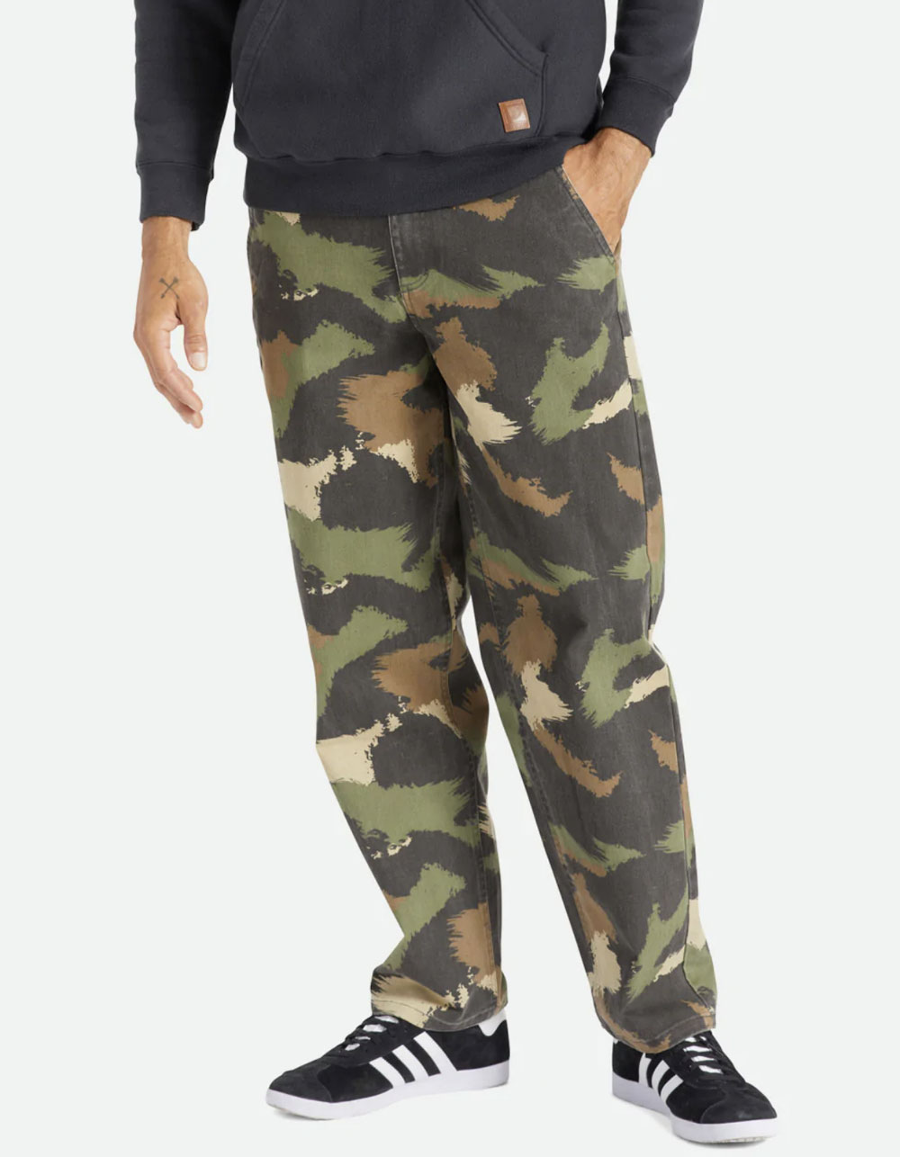 BRIXTON Medina Camo Mens Pants CAMO Tillys