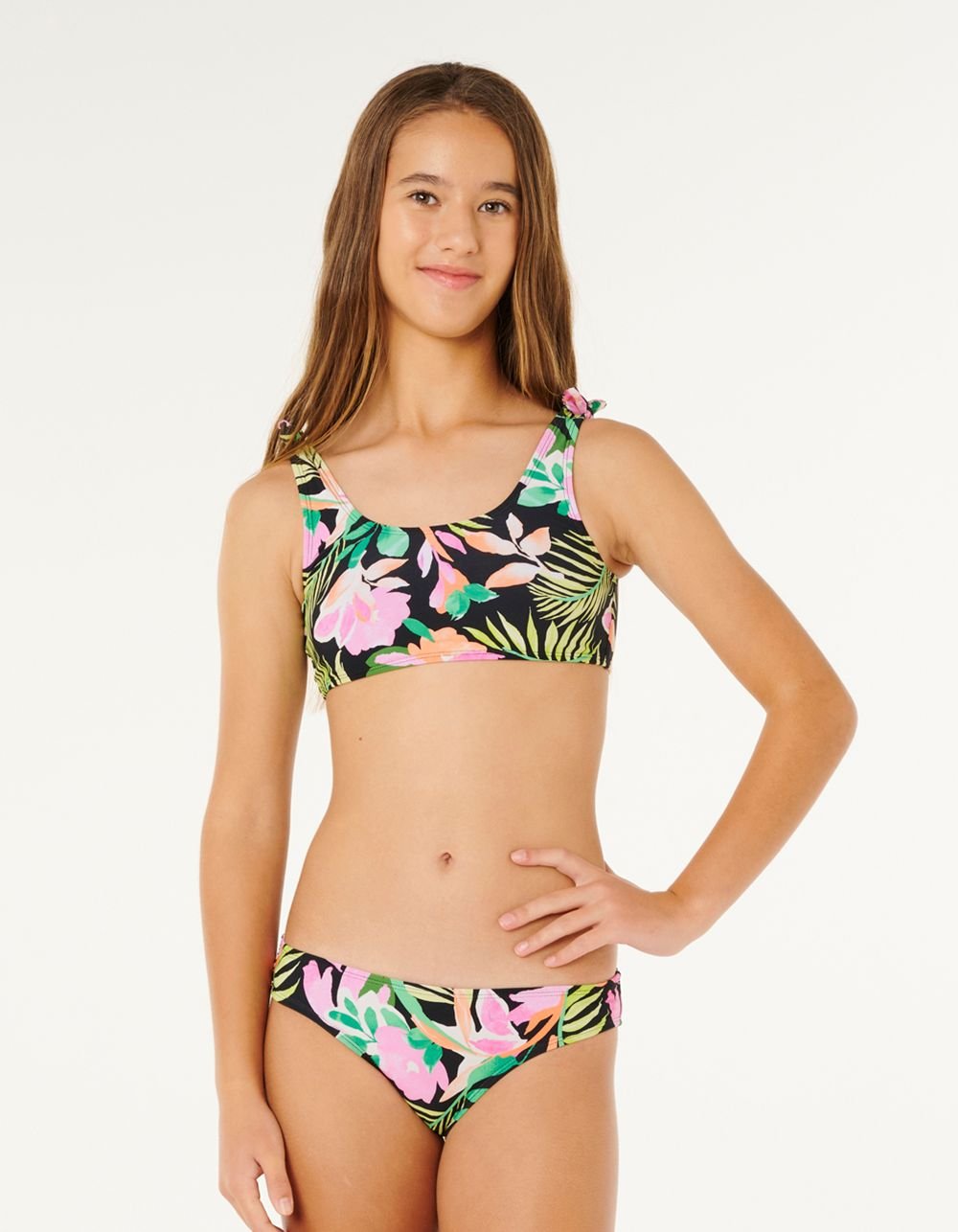 RIP CURL Molokai Girls Bikini Set - BLACK