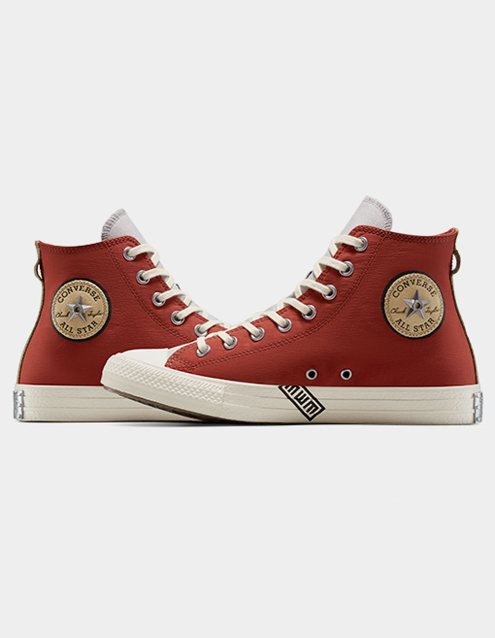 CONVERSE x Naruto Shippuden Gaara Chuck Taylor All Star High Top Shoes - RUST